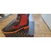 Bottines en cuire et brodé Melvin & Hamilton