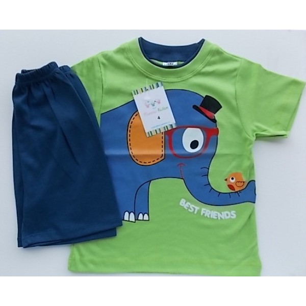 Ensemble d'été  pour  garçon "Elephant" -40%