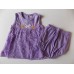Robe d'été pour bébé fille  2 pièces 