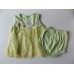 Robe d'été pour bébé fille  2 pièces 