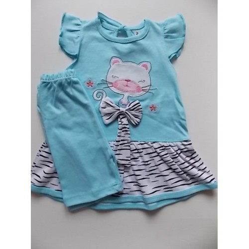 Robe D Ete Pour Bebe Fille Petit Chat 2 Pieces