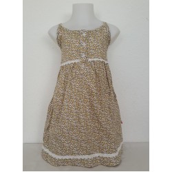 Robe d'été à fines bretelles "Fleurs du printemps" -