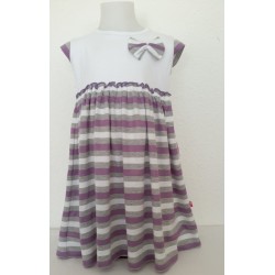 Robe d'été rayée pour fille -40%