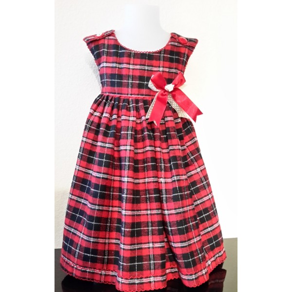 Robe jumper modèle écossais Robe jumper modèle écossais