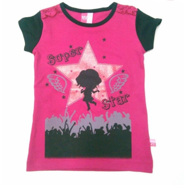 T-shirt manches courtes "Super Star" -50% T-shirt manches courtes "Super Star" -50%