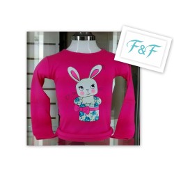 T-shirt manches longues "Lapin"